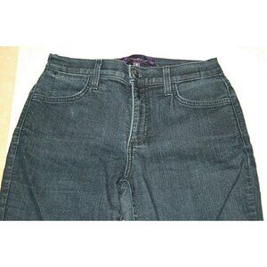 NYDJ jeans womens 4 flared lift tuck stretch 27 x 27 blue